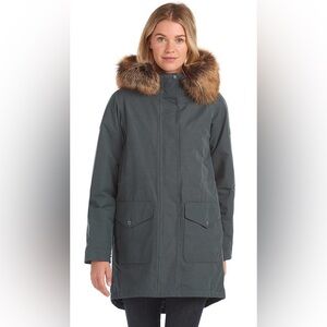 Barbour Womens Swanage Waterproof Breathable Jacket NAVY